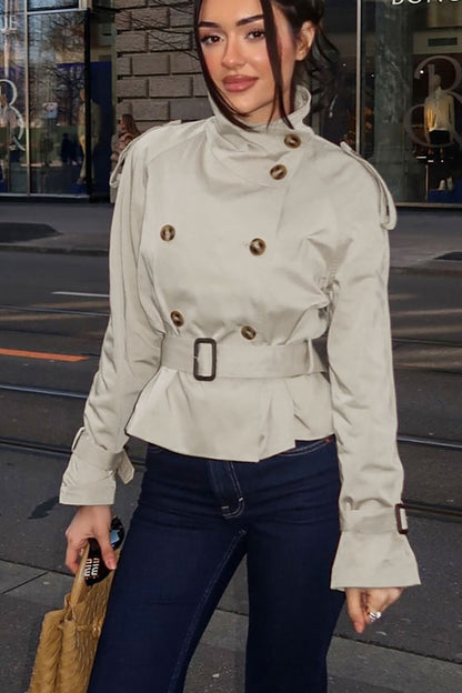 Luvik | Kauluspanta-Lyhyt Takki