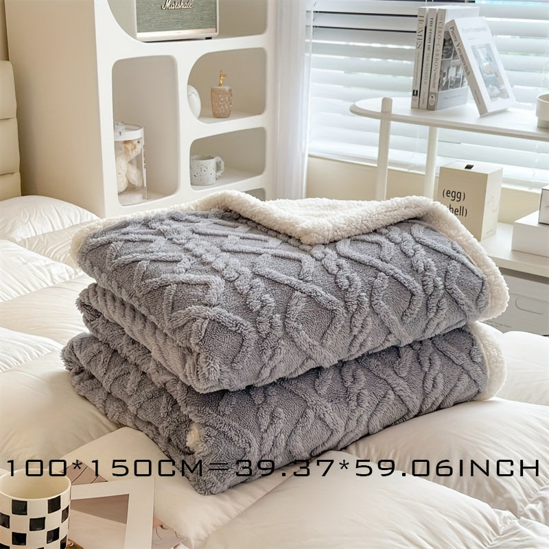 Luvikno | Vintage Luxe Reversibel Fleece Teppedekke - Essensielt for Vinter