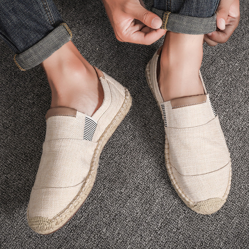 Luvik | Tyylikäs Kevyt Canvas Loafer Miehille