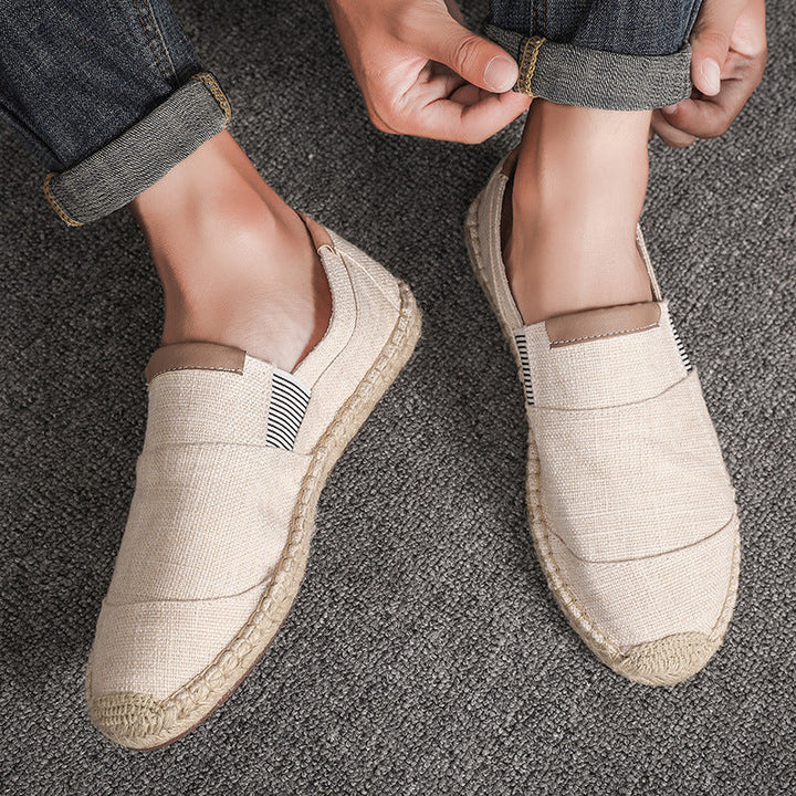 Luvik | Tyylikäs Kevyt Canvas Loafer Miehille