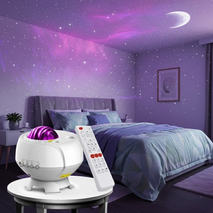 Starfield Galaxy Høyttaler Lysprojektor | Luvikno