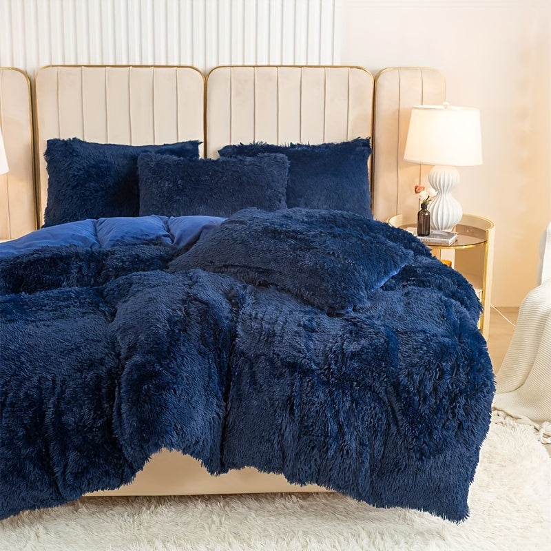 Luvikno | Ultra Soft Plush Duvet Cover Set with Zipper - Luksus & Komfort
