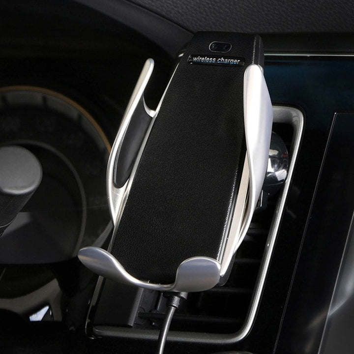 Trådløs automatisk mobil lader og holder for bilen | Luvikno