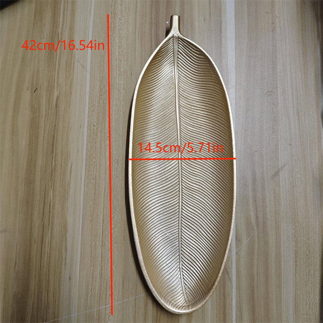 LeafWood – Elegant Trefigurert Trebrett i Bladform Luvikno