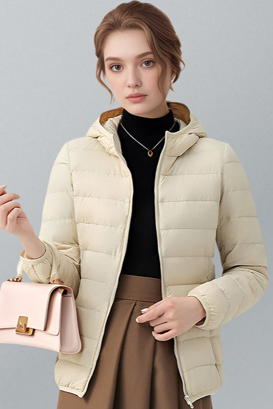 Luvik | Slim Fit Taskullinen Puffer-takki