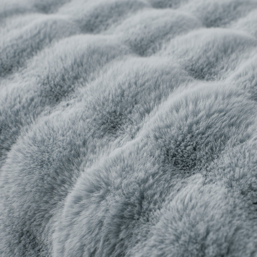 Luksus Ripple Faux Fur Sofa Deksel - Moderne, Stilig & Holdbar Sofa Beskyttelse | Luvikno