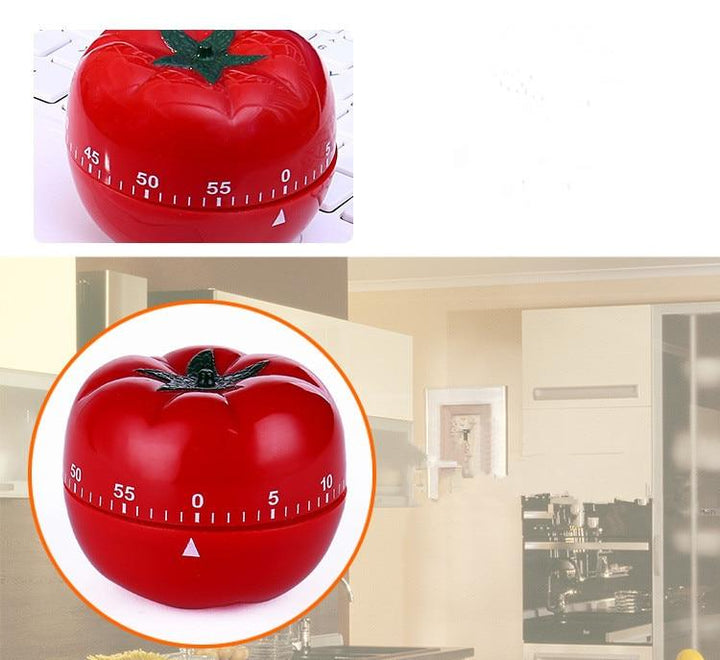 360 Grad Tomat Formet Mekanisk Timer | Luvikno