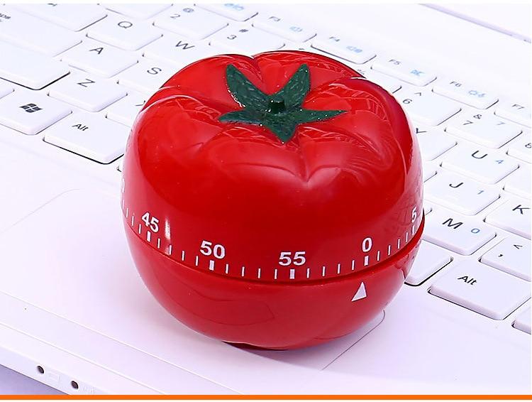 360 Grad Tomat Formet Mekanisk Timer | Luvikno