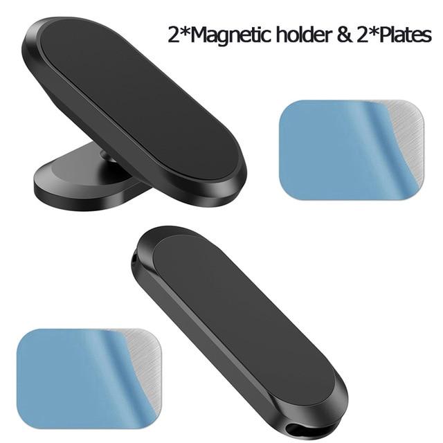 360° Rotatable Compact Car Phone Holder (Magnetic) | Luvikno
