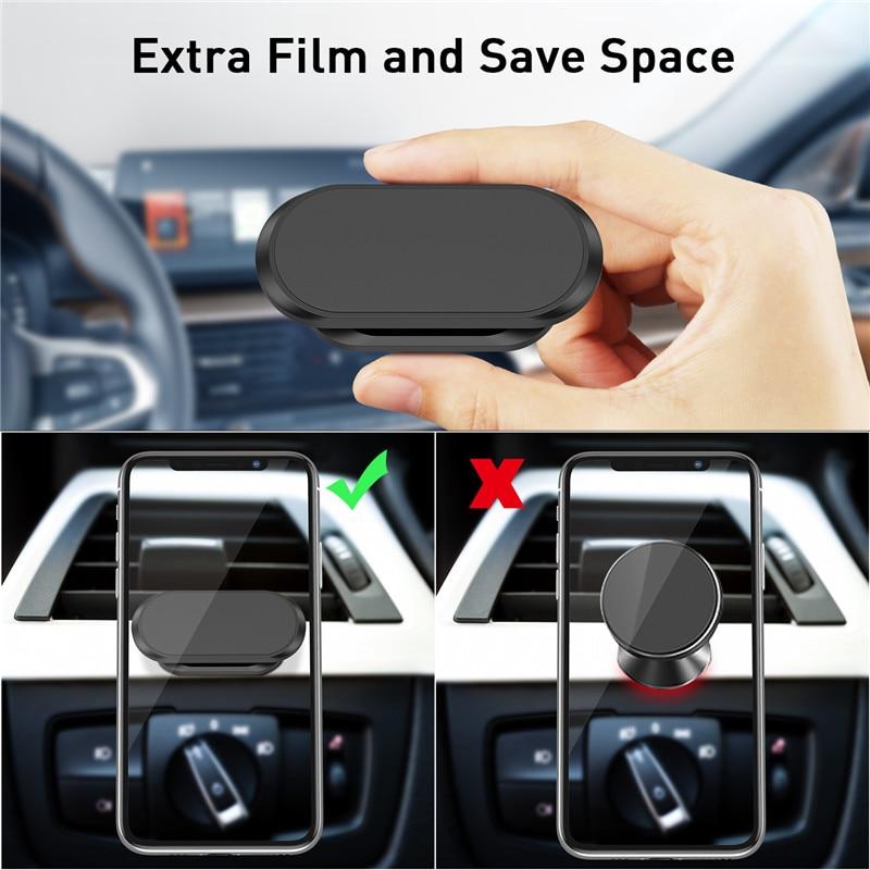 360° Rotatable Compact Car Phone Holder (Magnetic) | Luvikno
