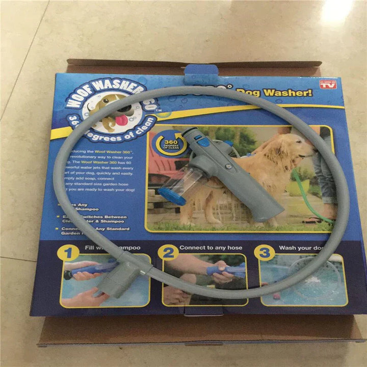 360° Pet Shower Tool - AquaPaws Luvikno