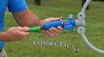 360° Pet Shower Tool - AquaPaws Luvikno