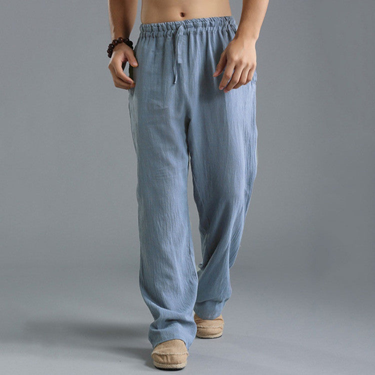 Luvik | Classic fit pellavahousut