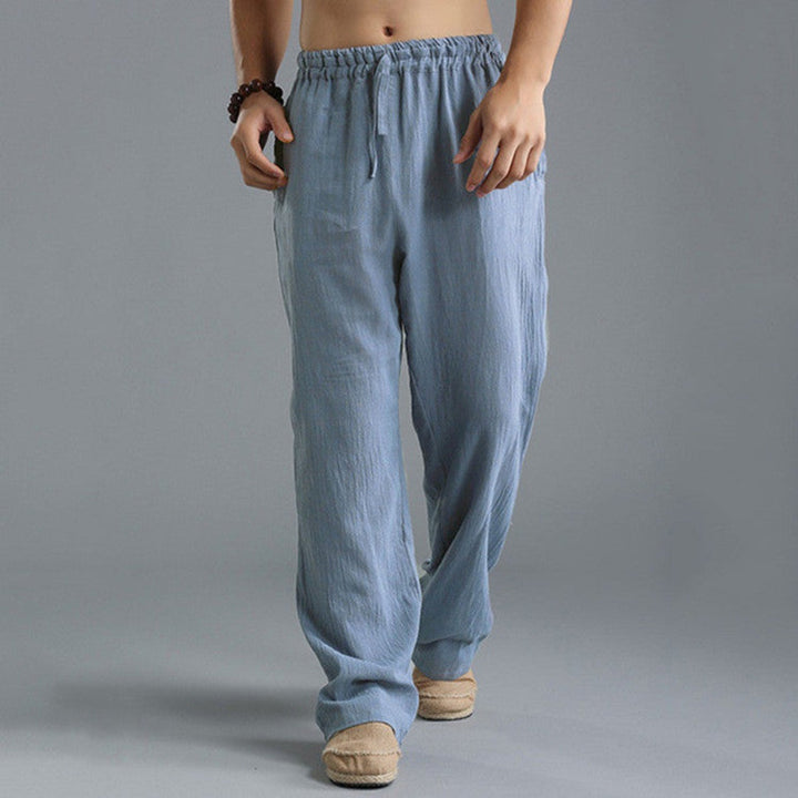 Luvik | Classic fit pellavahousut