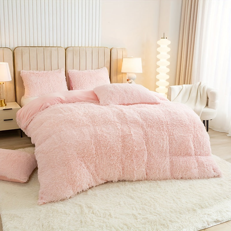 Luvikno | Ultra Soft Plush Duvet Cover Set with Zipper - Luksus & Komfort