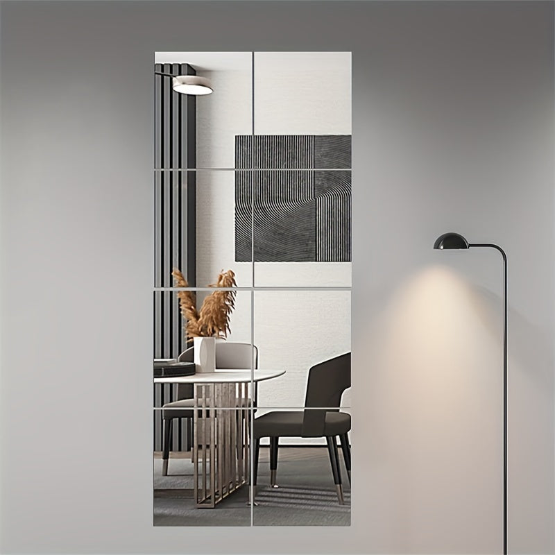 EleganceMirror – Luksus 3D Akryl Speilfliser Sett Luvikno