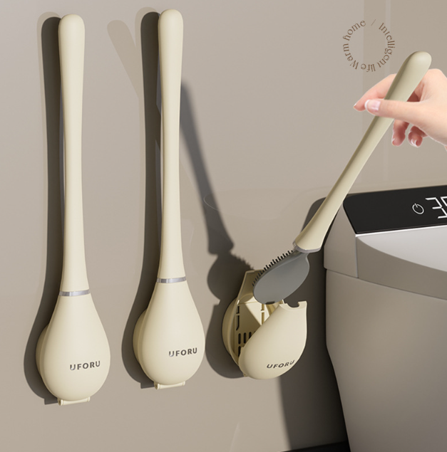 Luvikno | Fleksibel Silikon Toalettbørste Moderne Design