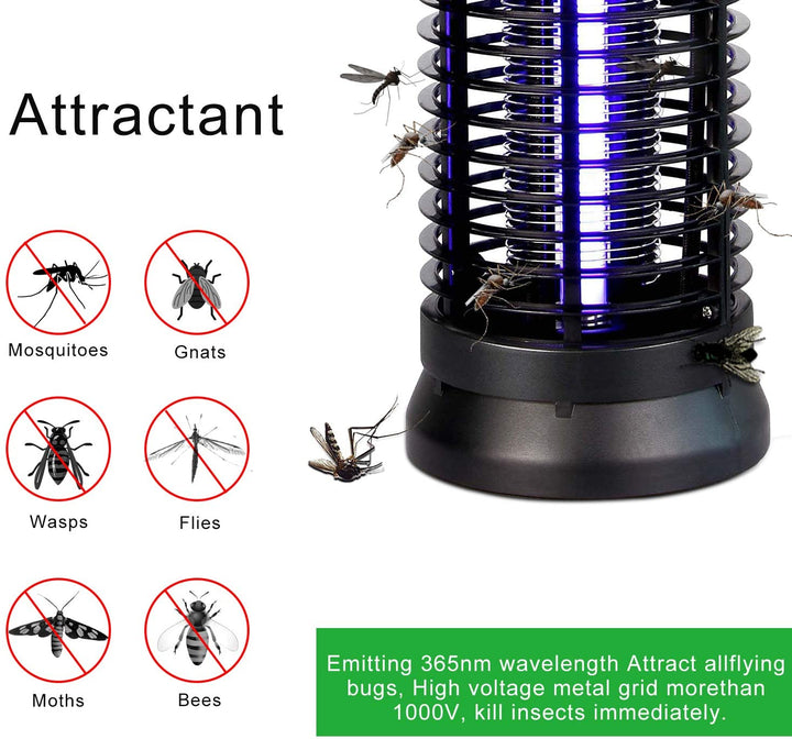 Bug Zapper, Elektrisk Myggdreper | Luvikno