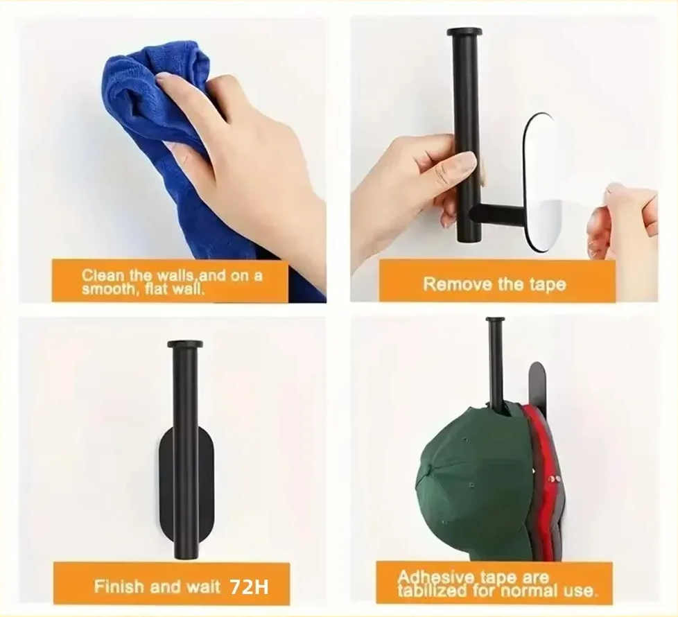 CapRack Rustfritt Stål Lue- & Caps Holder Luvikno