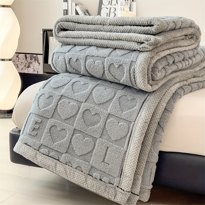 Luvikno | Stilfullt korallfleece-teppe for maksimal komfort