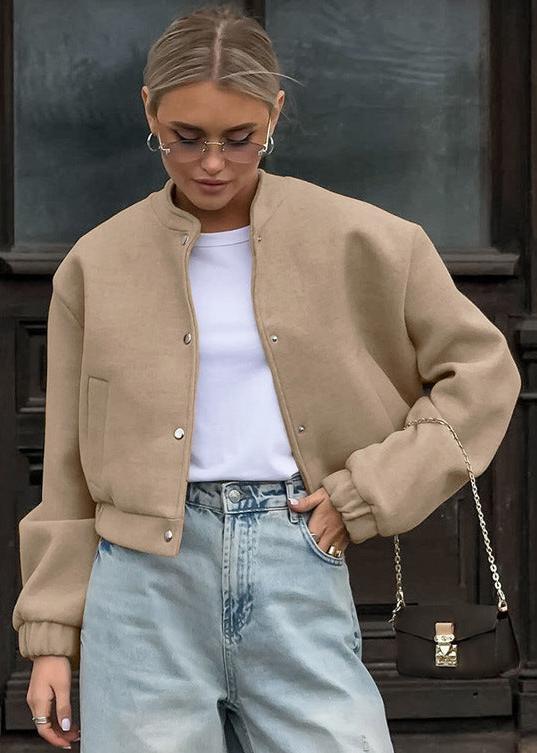 Luvik | Ylellinen villalennintakki - Khaki