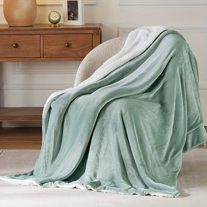 Luvikno | Chic Sherpa Fleece Teppet for Optimal Komfort