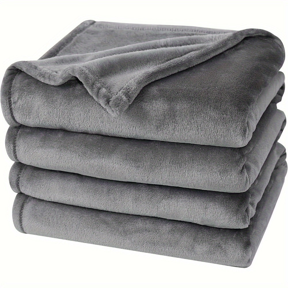 UltraSoft Fleece Teppel – Luksus Vendbar for Hver Sesong Luvikno
