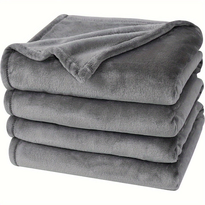 UltraSoft Fleece Teppel – Luksus Vendbar for Hver Sesong Luvikno