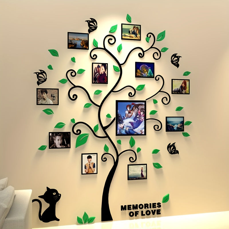 MemoryTree - Unik 3D Foto Tre Veggdekorasjon Luvikno