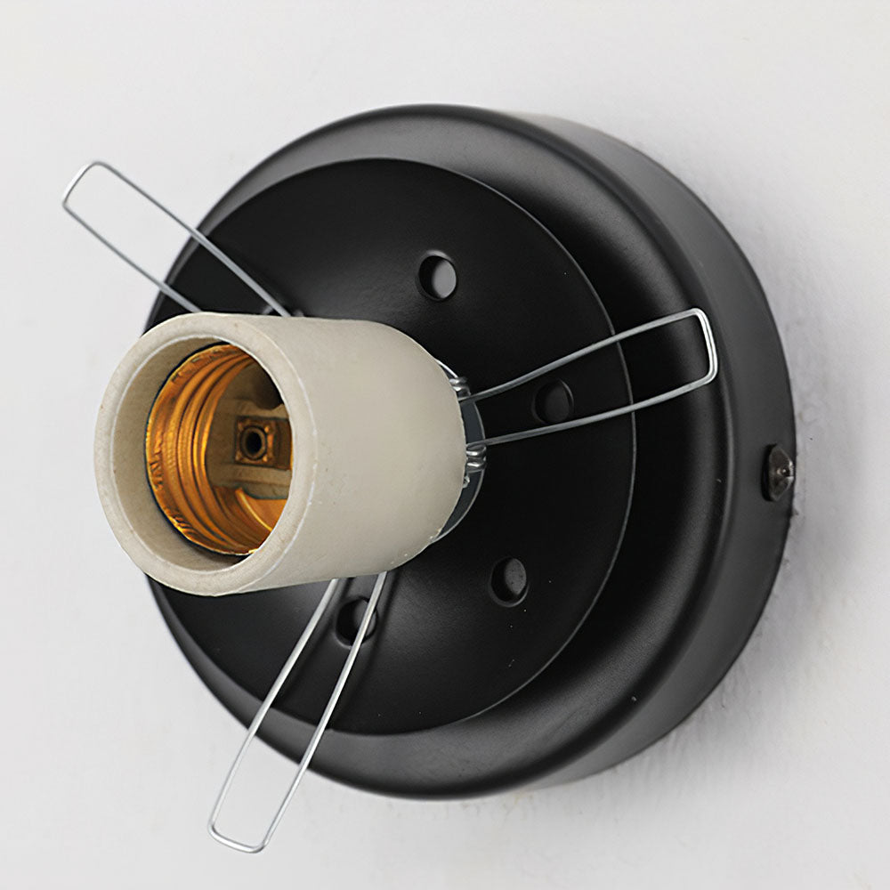 Glass Ceiling Light Modern Globe Fixture Luvikno