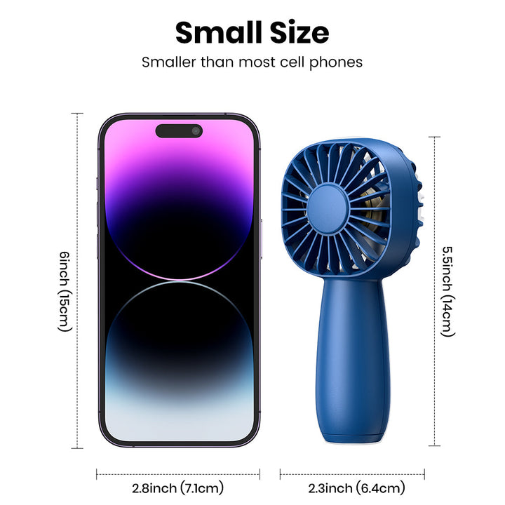 1800mAh Mini Bærbar Vifte | Luvikno