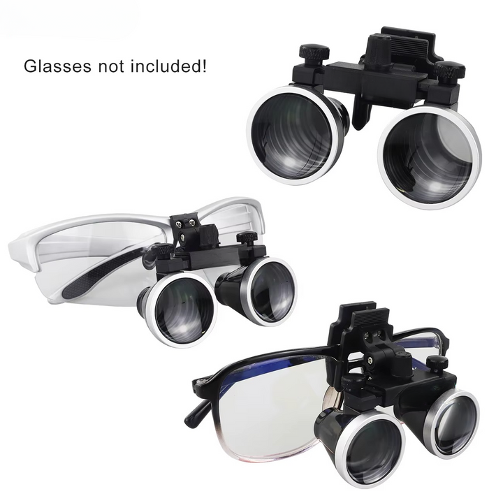 Presisjons tannlege forstørrelsesglass med belagte optiske linser 2.5X & 3.5X Luvikno