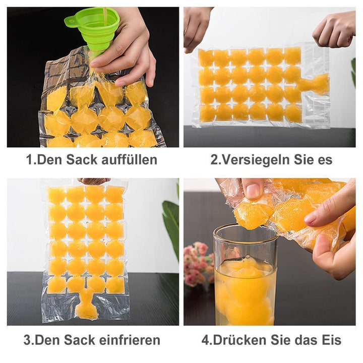 Selvforseglede isbitformer pose | Luvikno