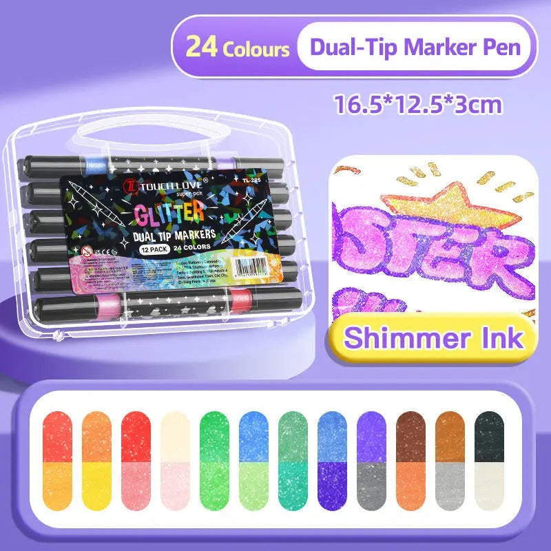 LumiSketch – La dine kunst skinne med en vakker metallisk glans Luvikno
