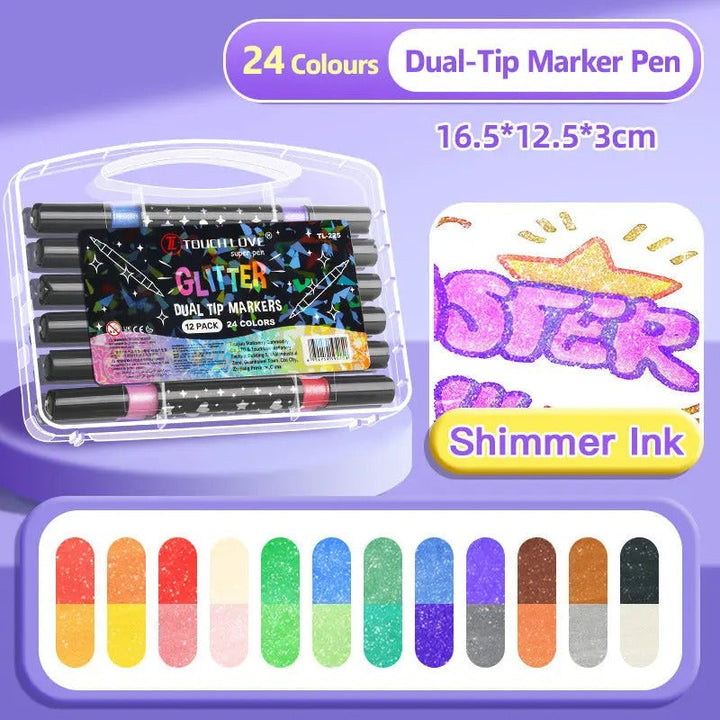 LumiSketch – La dine kunst skinne med en vakker metallisk glans Luvikno