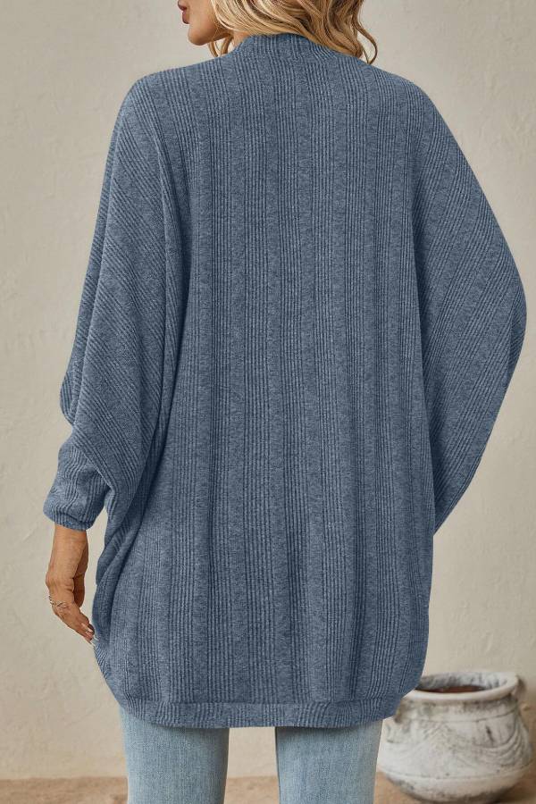 Luvik | Bat Hihainen Villatakki Irtonainen Neulottu Takki