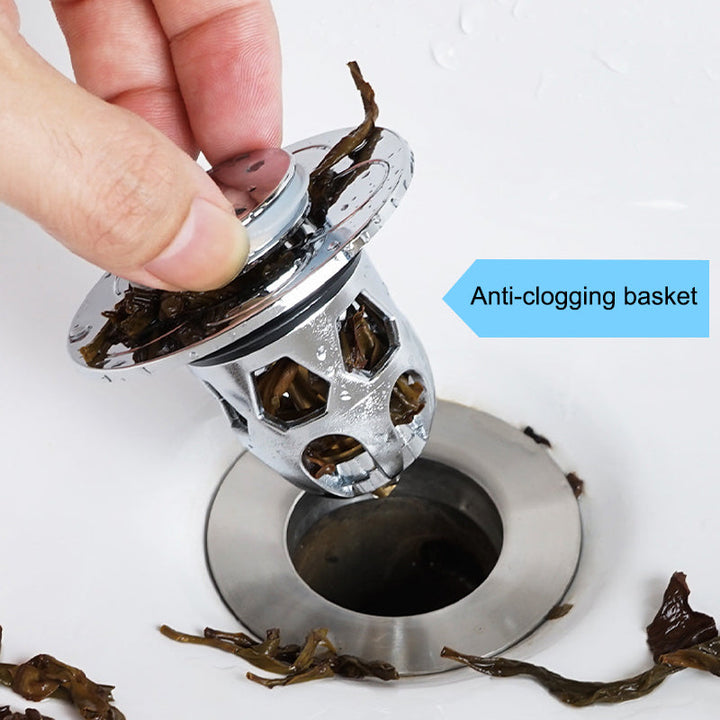 Press-Pop Vask Drenering Stopper | Luvikno