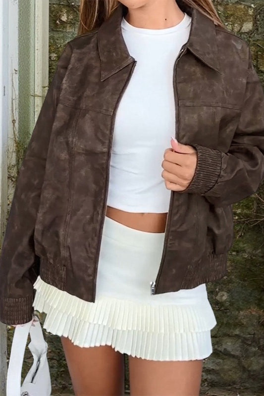 Luvik | Print Stand Collar Jacket