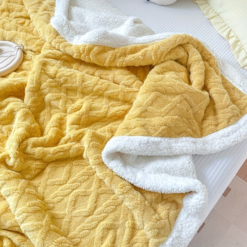 Luvikno | Stilig Vendbar Fleece Teppe for Ultimat Komfort og Varme