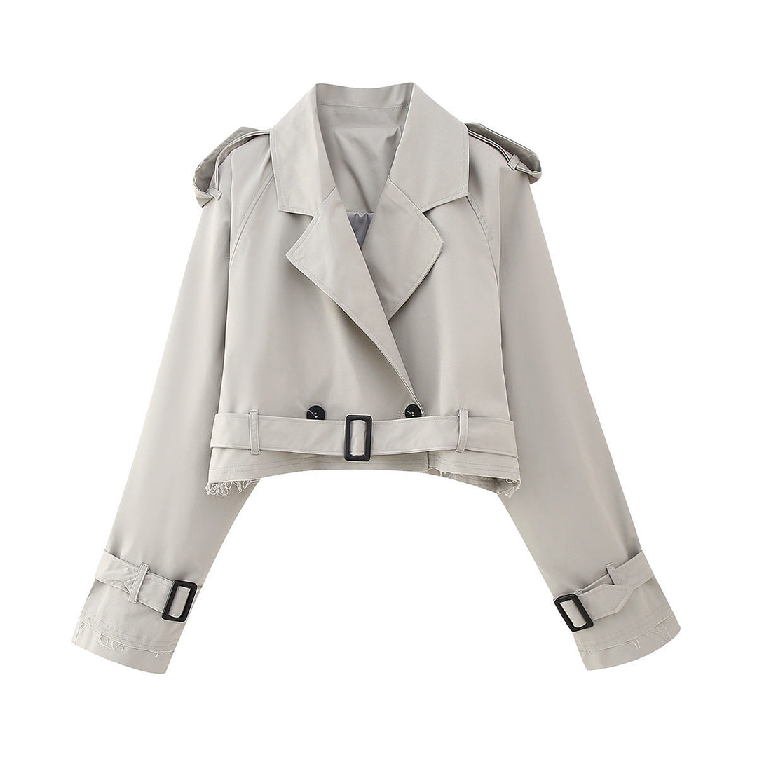 Luvik | Kort trenchcoat