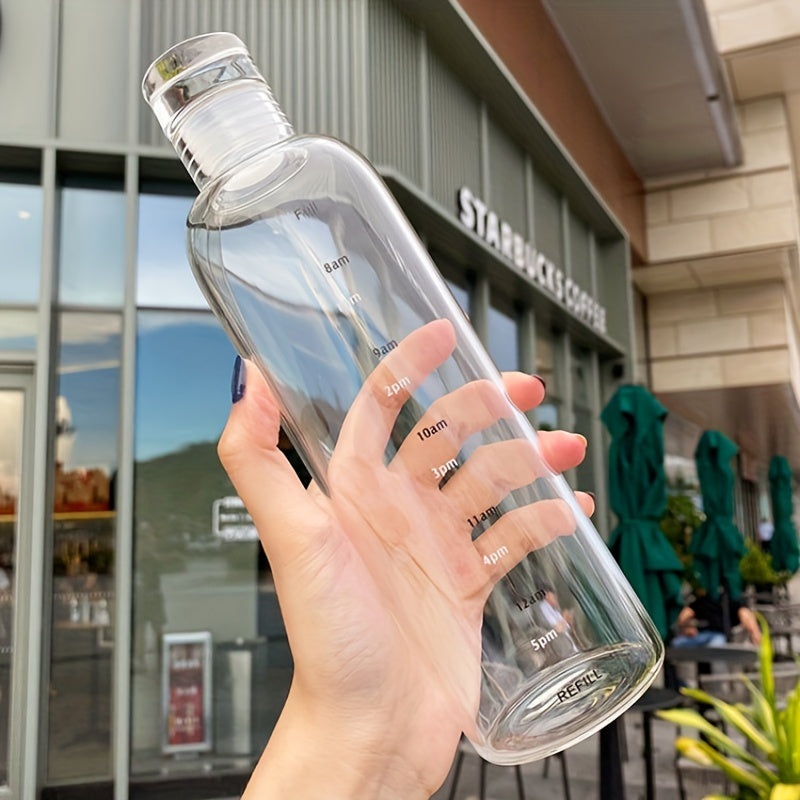 Vannflaske med tidsmarkeringer 500/700 ml | Luvikno