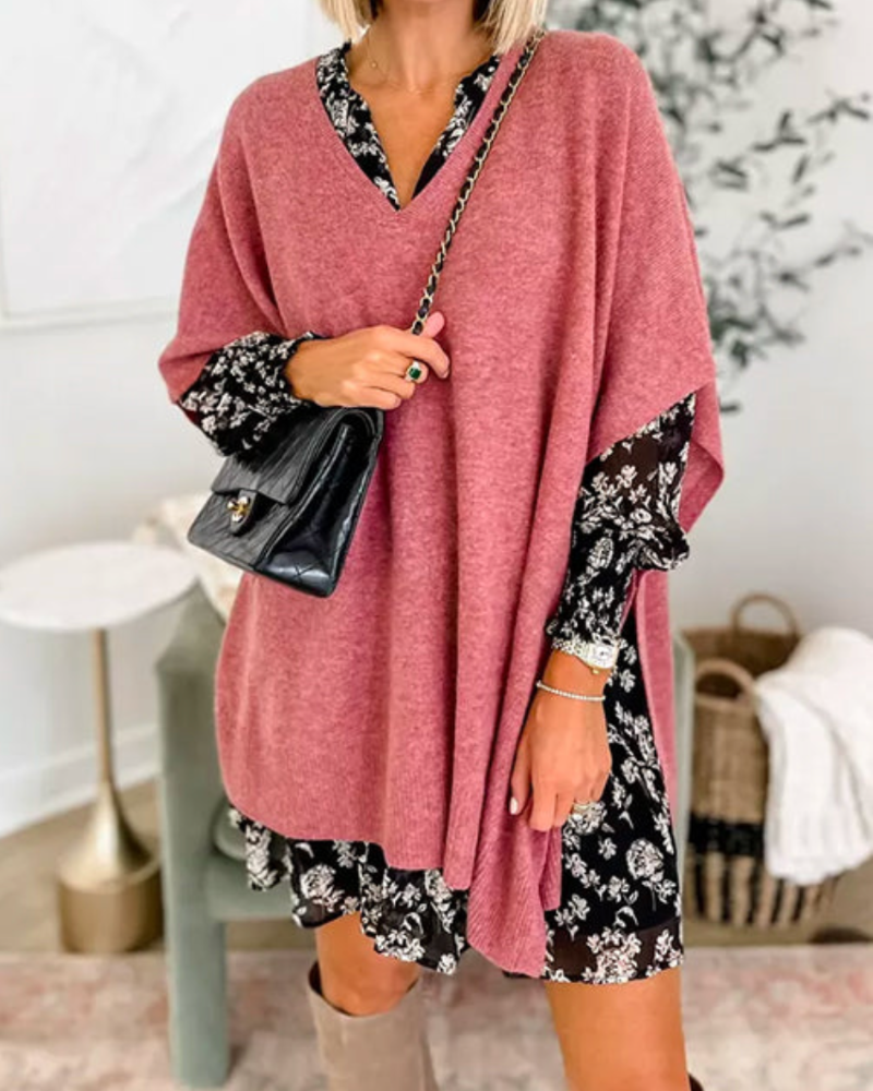 Luvik | V-pääntie Poncho