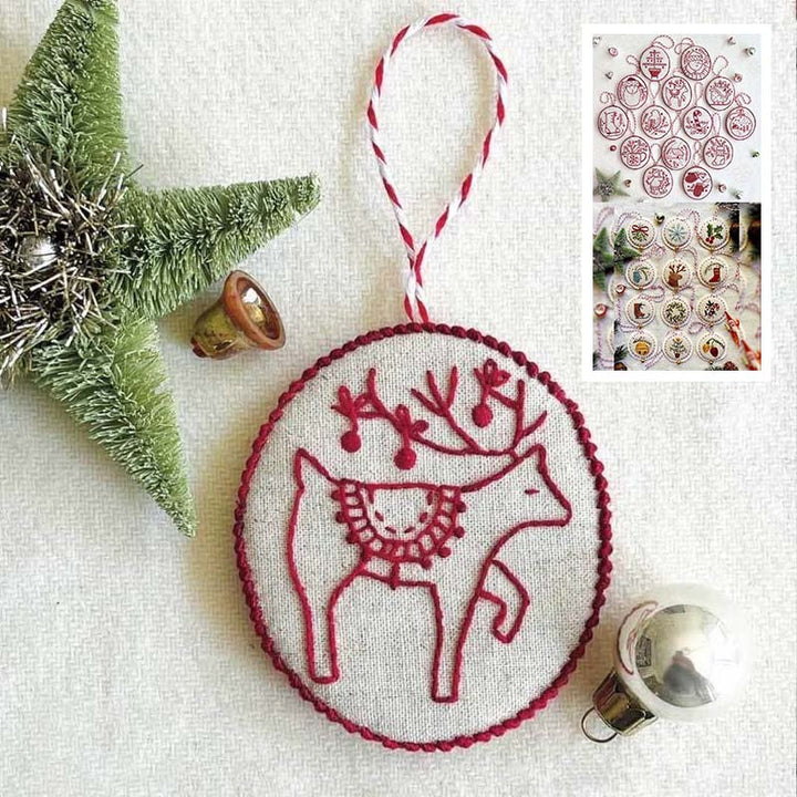 CraftJoy – Vakre håndlagde julekuledekorasjoner med enkle hobbysett Luvikno
