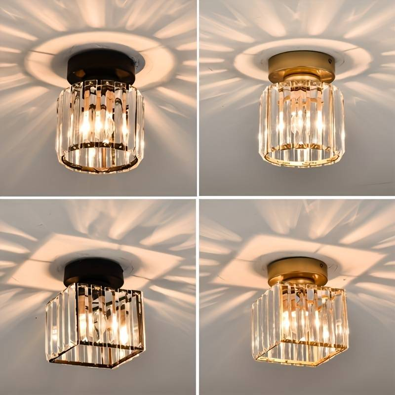 Moderne Krystall Taklampe - CrystalGlow | Luvikno