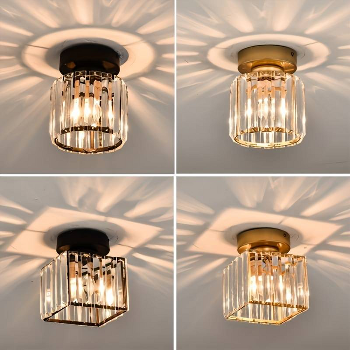Moderne Krystall Taklampe - CrystalGlow | Luvikno