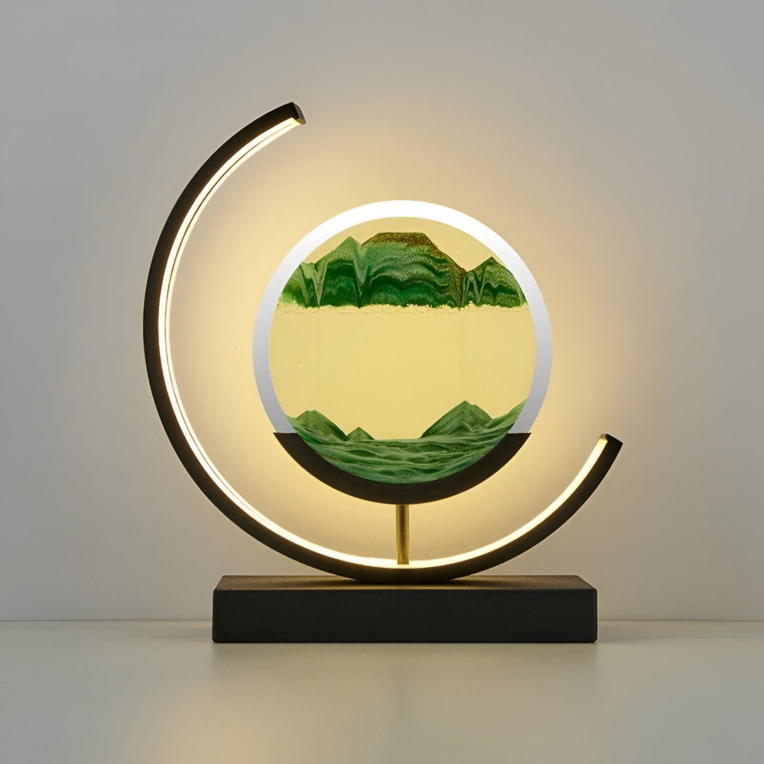 Luvikno | Sand Glow Sandlampe med dimbar fjernkontroll