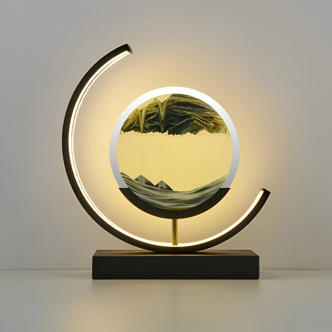 Luvikno | Sand Glow Sandlampe med dimbar fjernkontroll