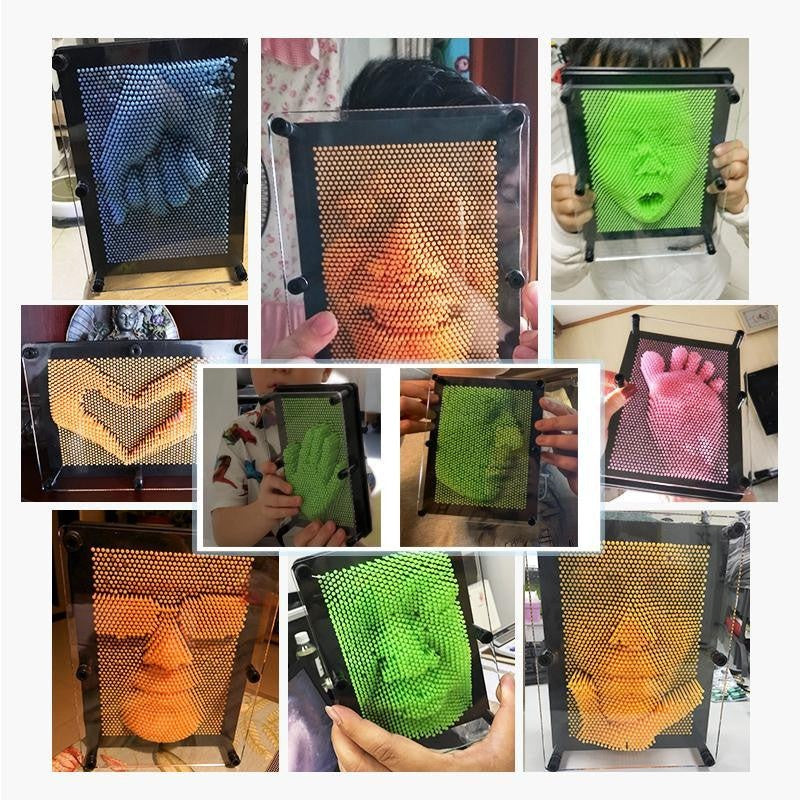 3D Pin Art Impression Board | Luvikno