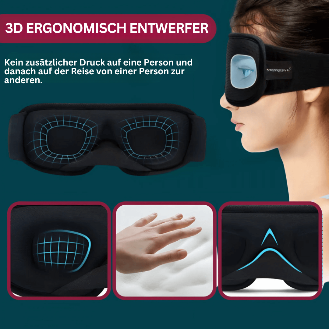 Luvikno | Ergonomisk Søvnmaske - CloudDreamer