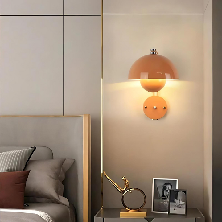 Moderne LED vegglampe i soppdesign | Luvikno